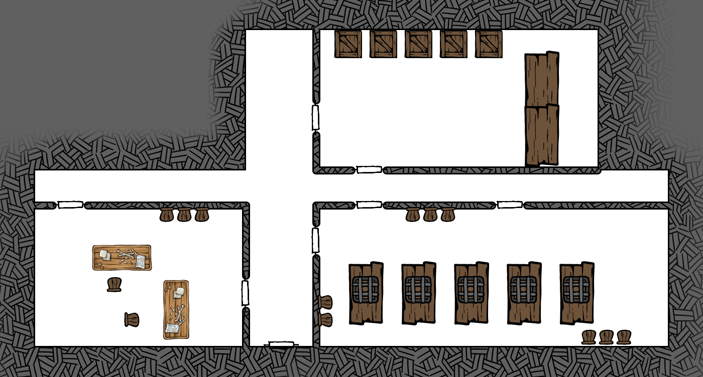 Basic dungeon map